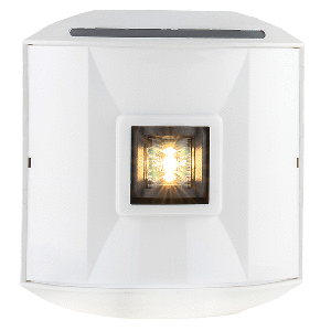 Aqua Signal Series 44 Stern Side Mount LED Light - 12V/24V - White Housing - 44501-7