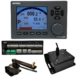 SI-TEX SP38-2 Autopilot Core Pack Including Flux Gate Compass & Rotary Feedback, No Pump