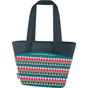 Thermos Raya 9 Can Lunch Tote - Colorful Triangles - C58409004