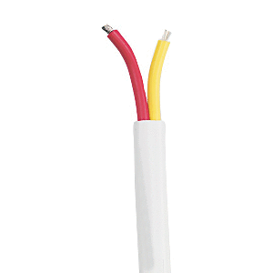 Cobra Wire & Cable Cobra Wire 18/2 Gauge Flat Multi Conductor Marine Boat Cable - Red/Yellow - 100' - B7W18T-20-100’