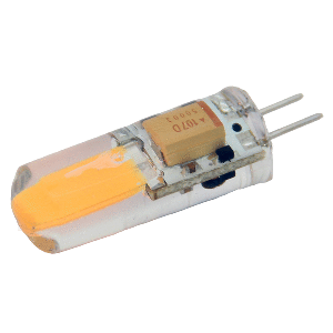 Lunasea Lighting Lunasea Natural White G4 Bulb 2W 10-30VDC Bottom Pin Silicon            Encapsulated - LLB-21KC-71-00