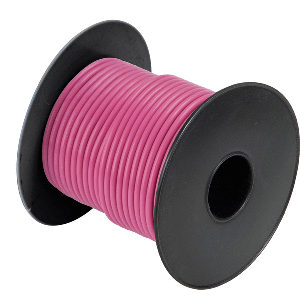 Cobra Wire & Cable Cobra Wire 14 Gauge Flexible Marine Wire - Pink - 100' - A1014T-09-100’
