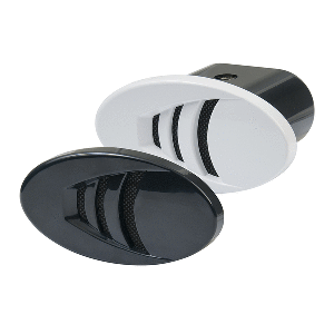 Marinco 12V Drop-In "H" Horn w/Black & White Grills - 10079