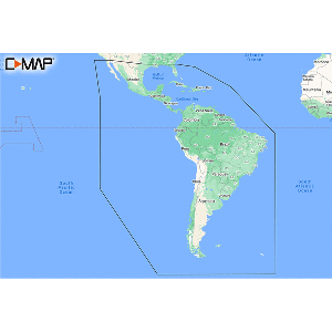 C-MAP M-SA-Y038-MS Discover South America &amp; Caribbean CD-79656
