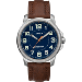 TIMEX EXPEDITION BLUE DIAL BROWN STRAP Part Number: TW4B16000JV