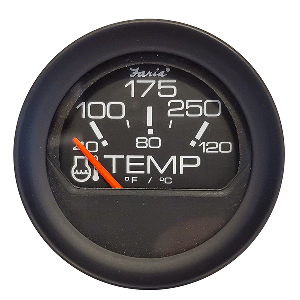 Faria 2&quot; Water Temperature Gauge (100-200&deg;F) CD-79965