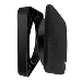 Fusion SM-X65SPB SM Series Single Surface Corner Spacers - Pair - Black