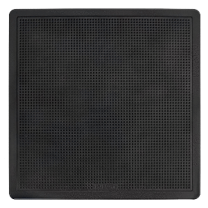 FUSION FM-S10SB FM Series 10&quot; 400W Flush Mount Marine Subwoofer - Square Grill - Black CD-80254