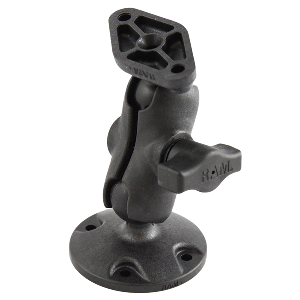 RAM Mount RAM&reg; High-Strength Composite Drill-Down Mount w/Diamond Plate