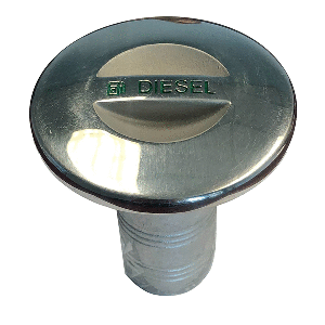 Sea-Dog Stainless Steel Key Free Hose Deck Fill Fits 1-1/2