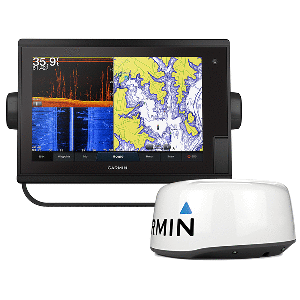 Garmin GPSMAP&reg; 1242xsv Plus Touchscreen GPS/Fishfinder Combo w/GMR 18HD+ Radar CD-80823