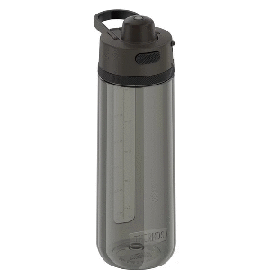 Thermos Guard Collection Hard Plastic Hydration Bottle w/Spout - 24oz - Espresso Black CD-81300