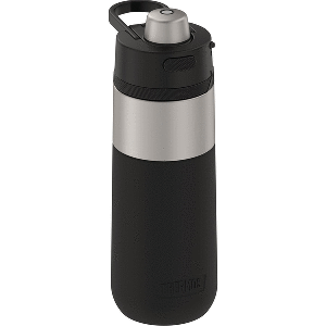 Thermos Guardian Collection Stainless Steel Hydration Bottle - 18oz - Hot 5 Hours/Cold 14 Hours - Stainless Steel &amp; Black CD-81305