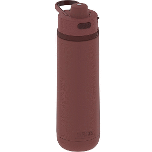 Thermos Guardian Collection Stainless Steel Hydration Bottle 18 Hours Cold - 24oz - Rosewood Red CD-81307