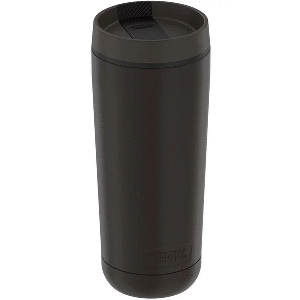 Thermos Guardian Collection Stainless Steel Tumbler 5 Hours Hot/14 Hours Cold - 18oz - Espresso Black CD-81314
