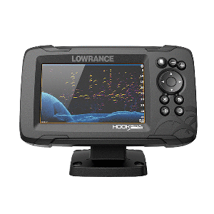 Lowance HOOK Reveal 5 Chartplotter/Fishfinder w/TripleShot TM Transducer &amp; US Inland Charts CD-81385
