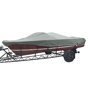 Carver Performance Poly-Guard Styled-to-Fit Boat Cover f/19.5&#39; Tournament Ski Boats - Grey CD-81840