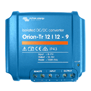 Victron Orion-TR DC-DC Converter - 12 VDC to 12 VDC - 9AMP Isolated