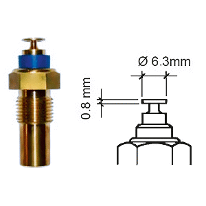 Veratron Coolant Temperature Sensor - 40&deg; to 120&deg;C - M10 x 1 Tapered Short CD-83021