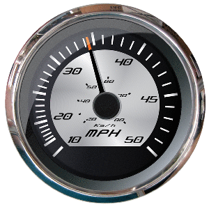 Faria Platinum 4&quot; Speedometer - 50 MPH (Pitot) CD-83976