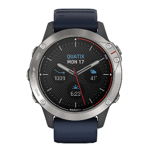 Garmin quatix&reg; 6 - Grey w/Captain Blue Band CD-84292