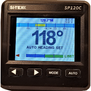 SI-TEX SP-120 Color System w/Rudder Feedback & Type 