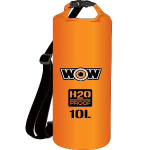 WOW Watersports H2O Proof Dry Bag - Orange 10 Liter CD-84888