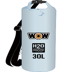 WOW Watersports H2O Proof Dry Bag - Clear 30 Liter CD-84893