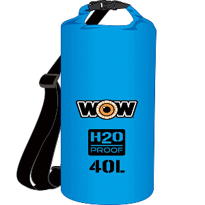 WOW Watersports H2O Proof Dry Bag - Blue 40 Liter CD-84894