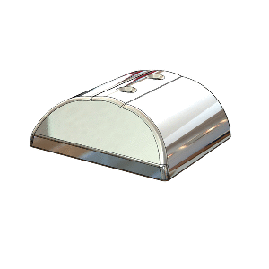 TACO-Marine-TACO-SuproFlex-End-Cap---Large---Stainless-Steel---F16-0276 F16-0276