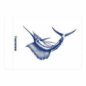 Tigress Sailfish Release Flag - 12&quot; x 18&quot; CD-85309