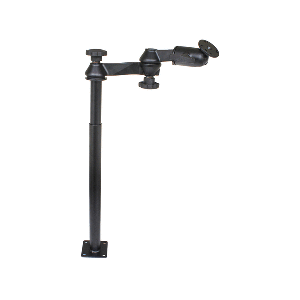 RAM Mount RAM&reg; Tele-Pole&trade; w/12" &amp; 18" Poles, Double Swing Arms &amp; Round Plate