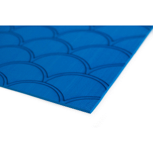SeaDek 40&quot; x 80&quot; 5mm Sheet Bimini Blue Brushed Fish Scale - 1016mm x 2032mm x 5mm CD-85350