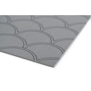 SeaDek 40&quot; x 80&quot; 5mm Sheet Storm Gray Brushed Fish Scale - 1016mm x 2032mm x 5mm CD-85352
