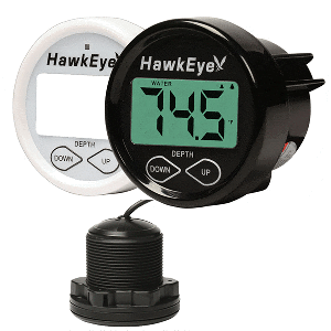 Hawkeye Depth Trax 2BX Dash Digital Depth &amp; Temp Gauge - Thru-Hull CD-85613