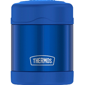 Thermos FUNtainer&reg; 10oz Stainless Steel Vacuum Insulated Food Jar 7 Hours Cold/5 Hours Hot - Blue CD-85622