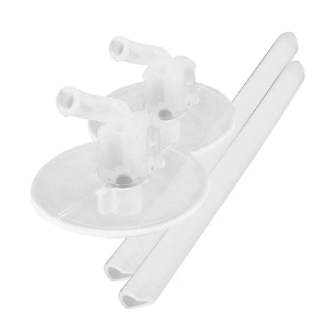 Thermos 12oz FUNtainer&reg; Bottle Replacement Straws - 2-Pack - Clear CD-85627