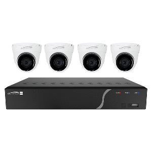 Speco 4 Channel NVR Kit w/4 Outdoor IR 5MP IP Cameras 2.8mm Fixed Lens - 1TB CD-85814