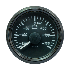 VDO SingleViu 52mm (2-1/16&quot;) Ammeter - 150 AMP CD-85944