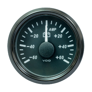 VDO SingleViu 52mm (2-1/16&quot;) Ammeter - 60 AMP CD-85946