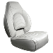 SPRINGFIELD FISH PRO HIGH BACK FOLDING SEAT WHITE Part Number: 1041606-1