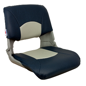 Springfield Skipper Standard Folding Seat - Grey/Blue CD-85965