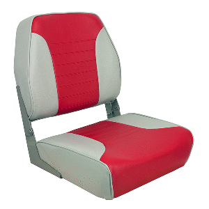 Springfield Economy Multi-Color Folding Seat - Grey/Red CD-85975