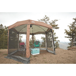Coleman Shelter 12 x 10 Back Home&trade; Screened Canopy Sun Shelter w/Instant Setup CD-86028