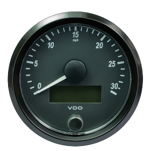 VDO SingleViu 80mm (3-1/8&quot;) Speedometer - 30 MPH CD-86131