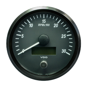 VDO SingleViu 100mm (4&quot;) Tachometer - 3000 RPM CD-86146