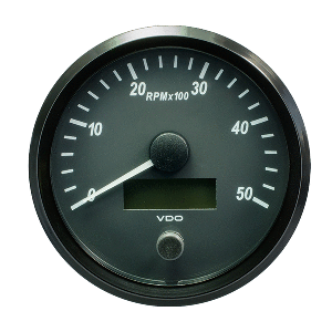 VDO SingleViu 100mm (4&quot;) Tachometer - 5000 RPM CD-86148