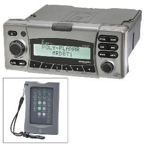 Poly-Planar MRD87i IPX6 Marine Radio AM/FM/BT/SiriusXM/MNEA 2000 w/Wireless Remote CD-86303