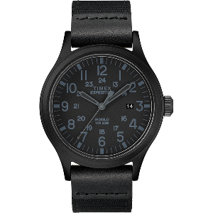 Timex Expedition&reg; Scout 40mm - Black - Fabric Strap Watch CD-86343