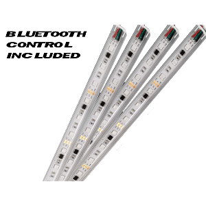 Macris Industries 4 x 30&quot; Chroma Strip Plus Bluetooth Controller CD-86393